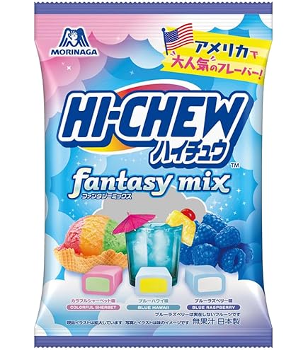 ハイチュウ　ストロベリー味　ブルーラズベリー味　まとめ売り Amazon.co.jp: 森永製菓 ハイチュウ＜ブルーラズベリー＞ 12粒×12個